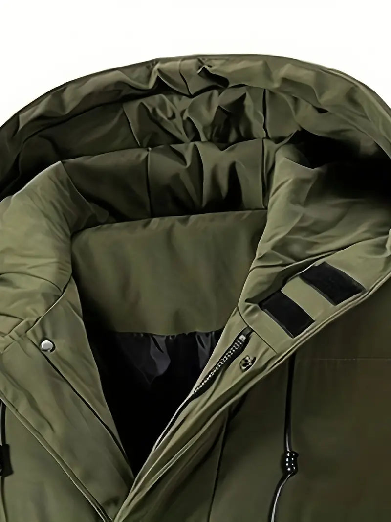 Nordfall | Premium Long Puffer Vinterjacka för män